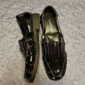 Classique black shoes size 7.5